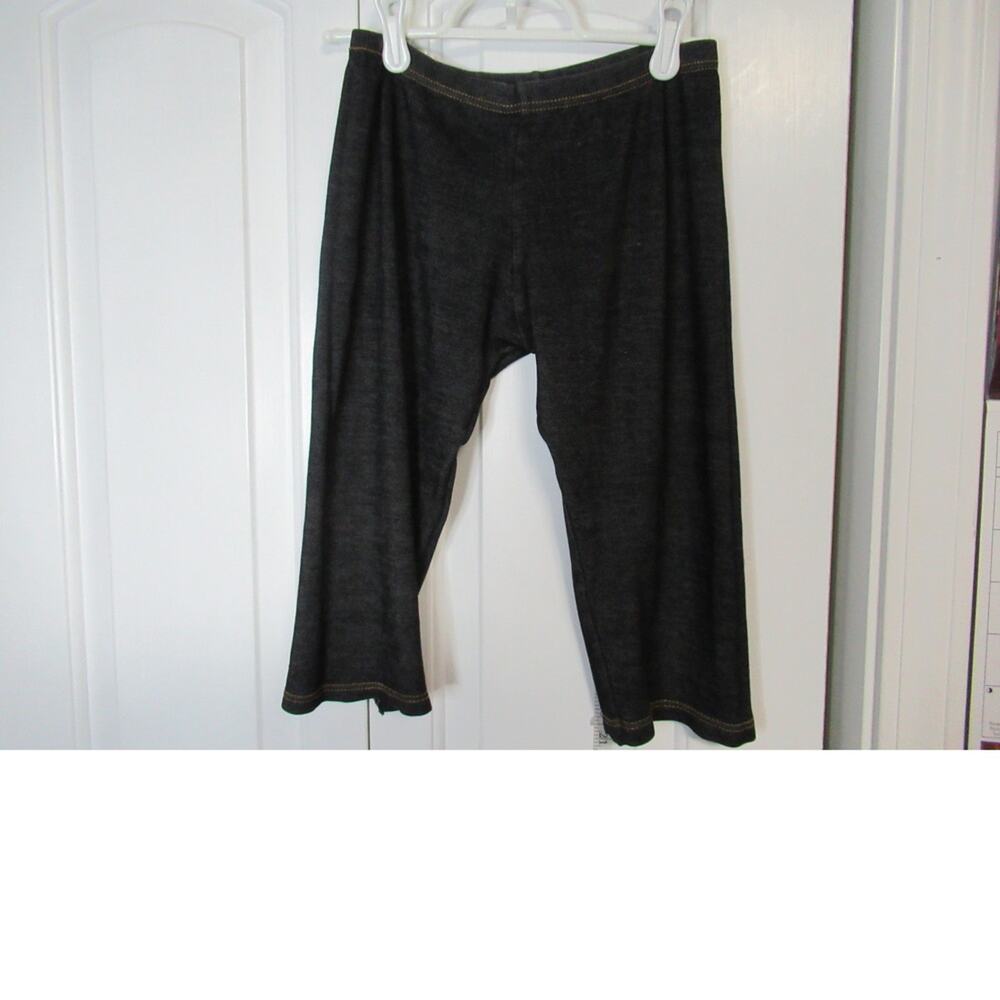 Yahada blue Capri leggings